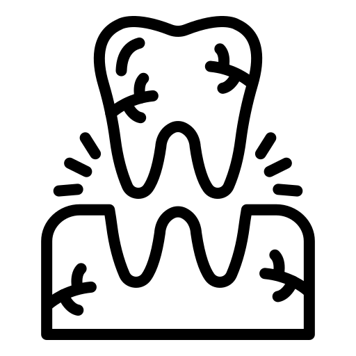 Ícone Extração Dentária